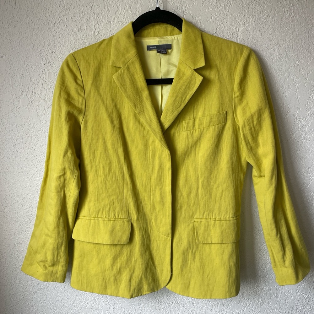 Yellow Women's Blazer